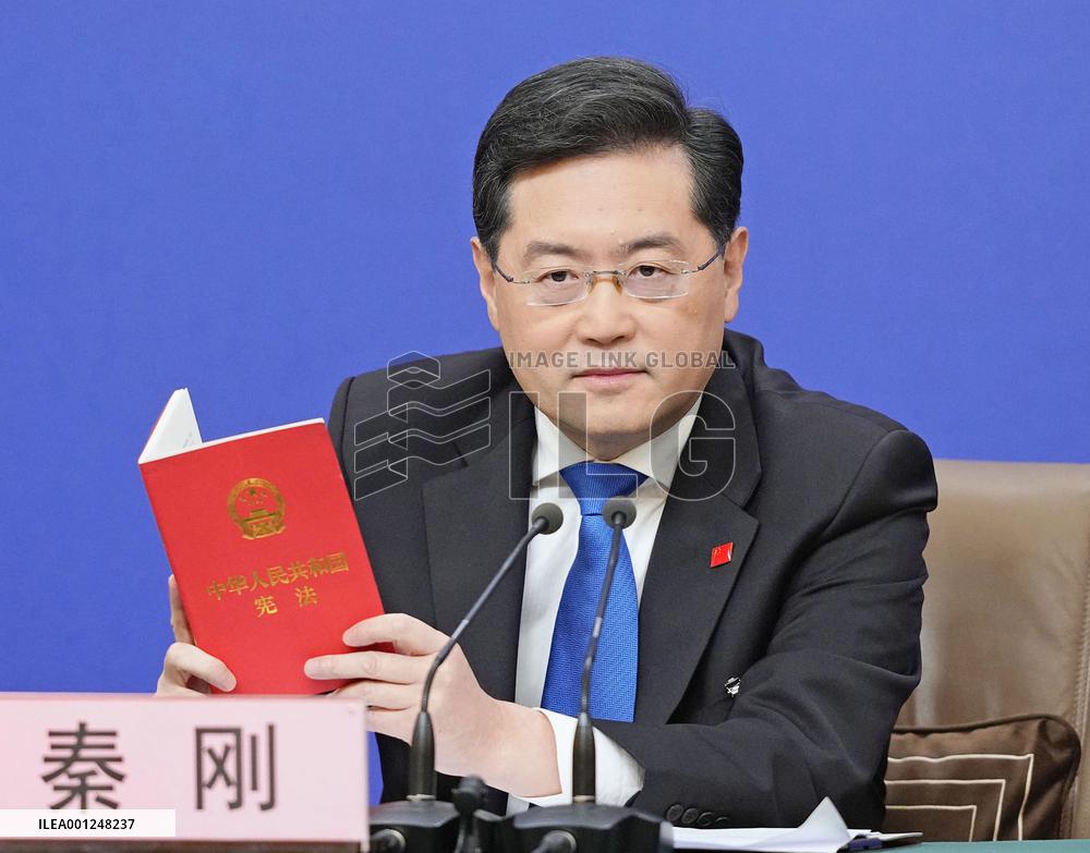 Chinese Foreign Minister Qin Gang