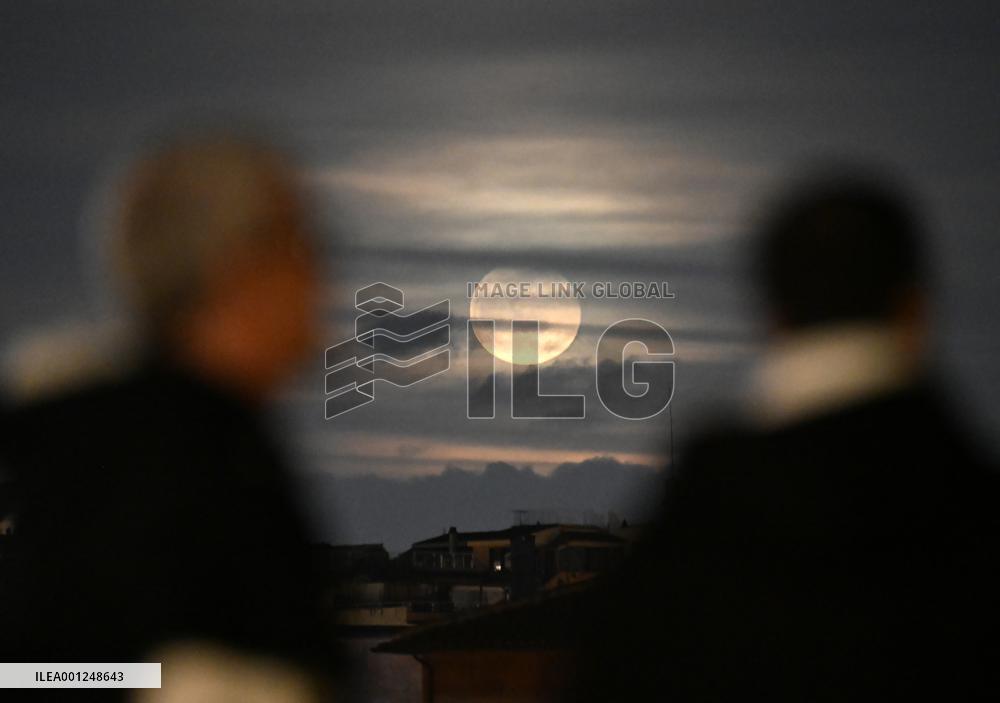 ITALY-ROME-FULL MOON