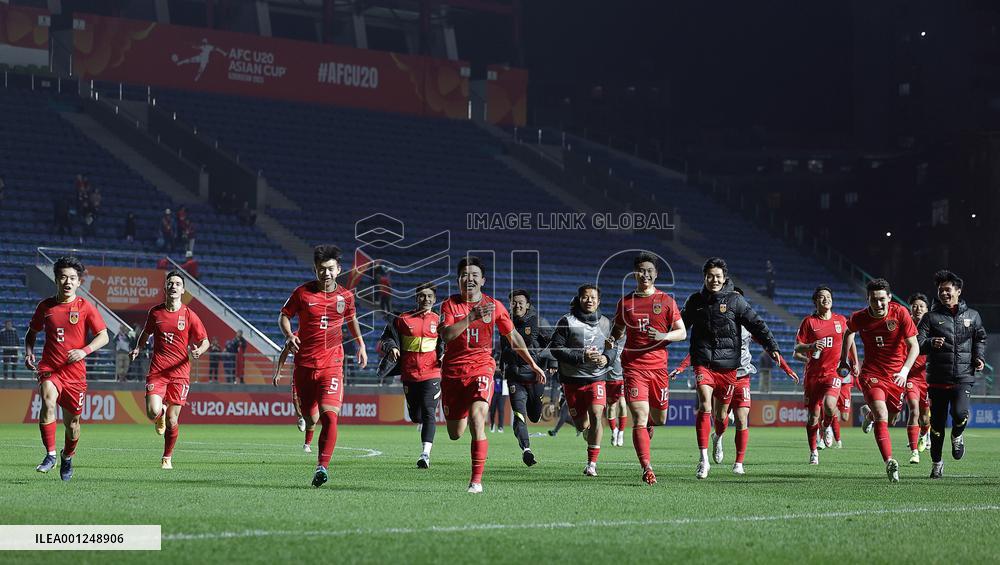 (SP)UZBEKISTAN-TASHKENT-FOOTBALL-U20 ASIAN CUP-CHN VS KGZ