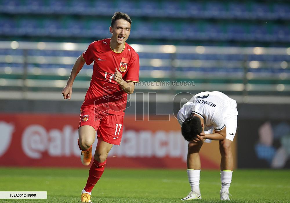(SP)UZBEKISTAN-TASHKENT-FOOTBALL-U20 ASIAN CUP-CHN VS KGZ