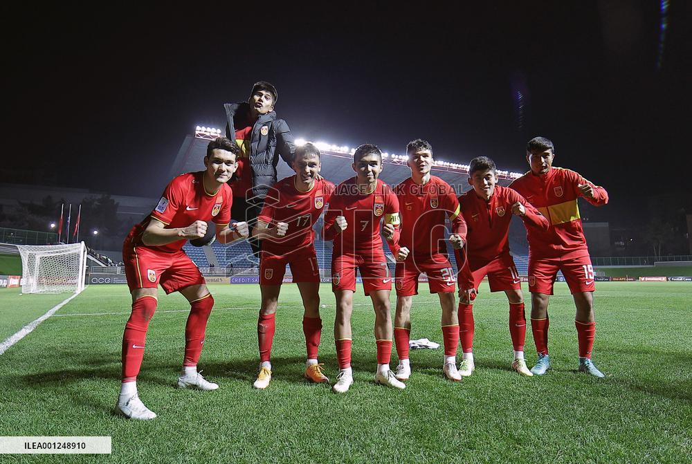 (SP)UZBEKISTAN-TASHKENT-FOOTBALL-U20 ASIAN CUP-CHN VS KGZ