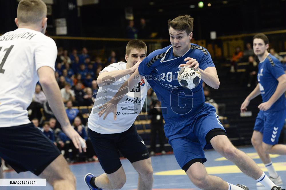 Men's EHF European Handball Championship Euro 2024 Phase 2 Qualifiers, Finland vs. Slovakia