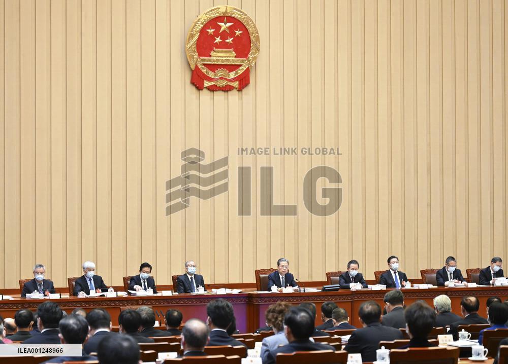 (TWO SESSIONS)CHINA-BEIJING-NPC-PRESIDIUM-MEETING (CN)