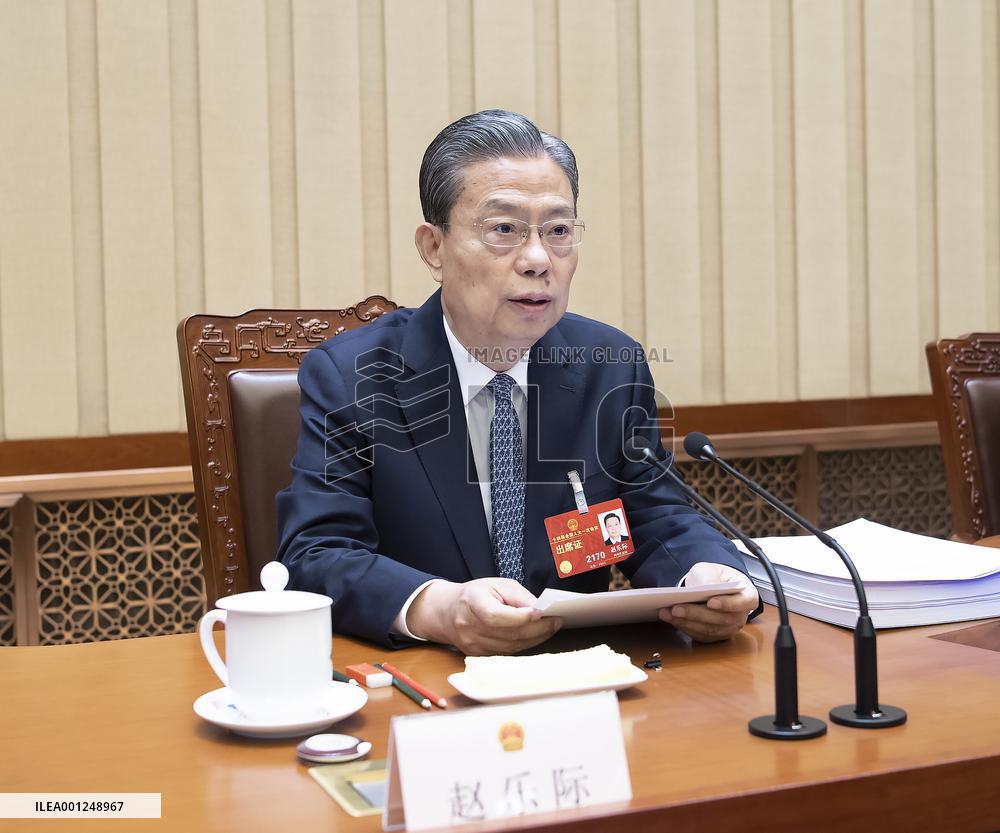 (TWO SESSIONS)CHINA-BEIJING-NPC-PRESIDIUM-MEETING (CN)