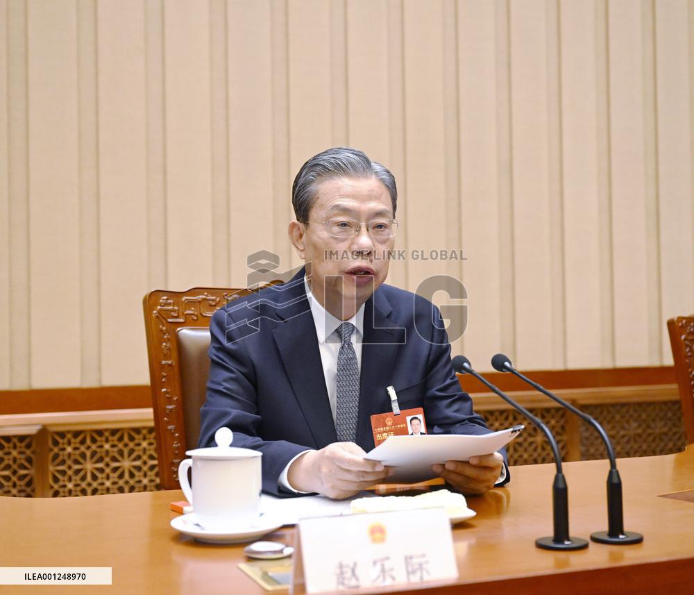 (TWO SESSIONS)CHINA-BEIJING-NPC-PRESIDIUM-MEETING (CN)