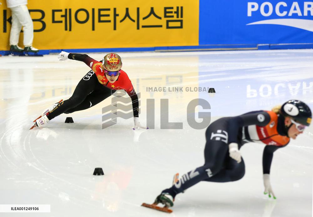 (SP)SOUTH KOREA-SEOUL-ISU-WORLD SHORT TRACK SPEED SKATING CHAMPIONSHIPS