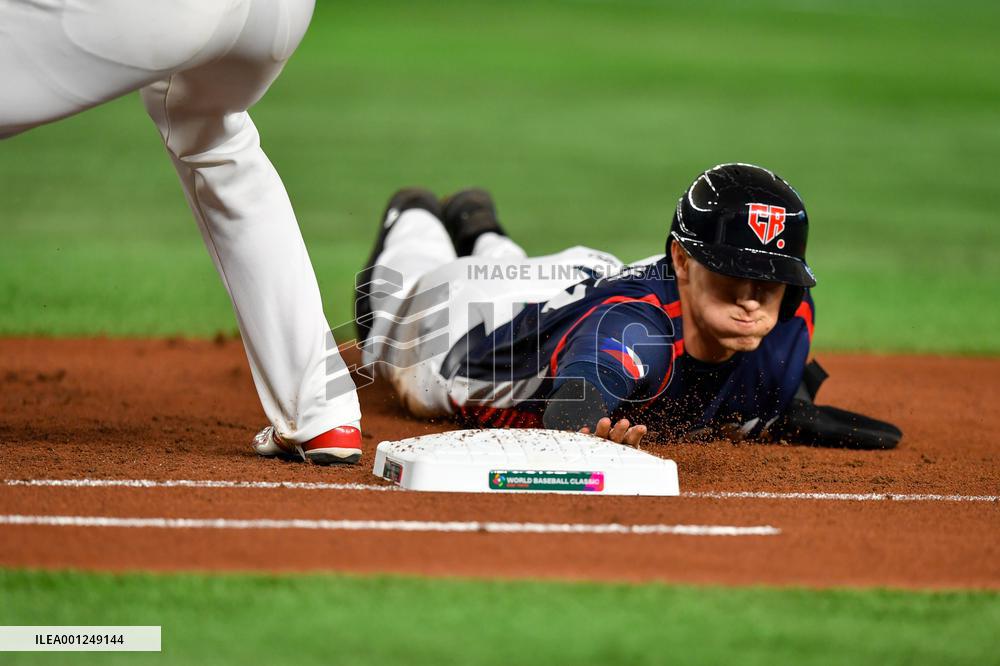 (SP)JAPAN-TOKYO-2023 WORLD BASEBALL CLASSIC-CHN VS CZE