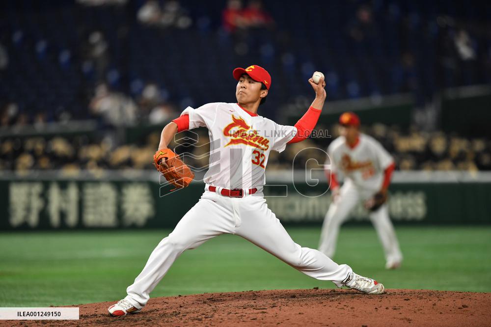 (SP)JAPAN-TOKYO-2023 WORLD BASEBALL CLASSIC-CHN VS CZE