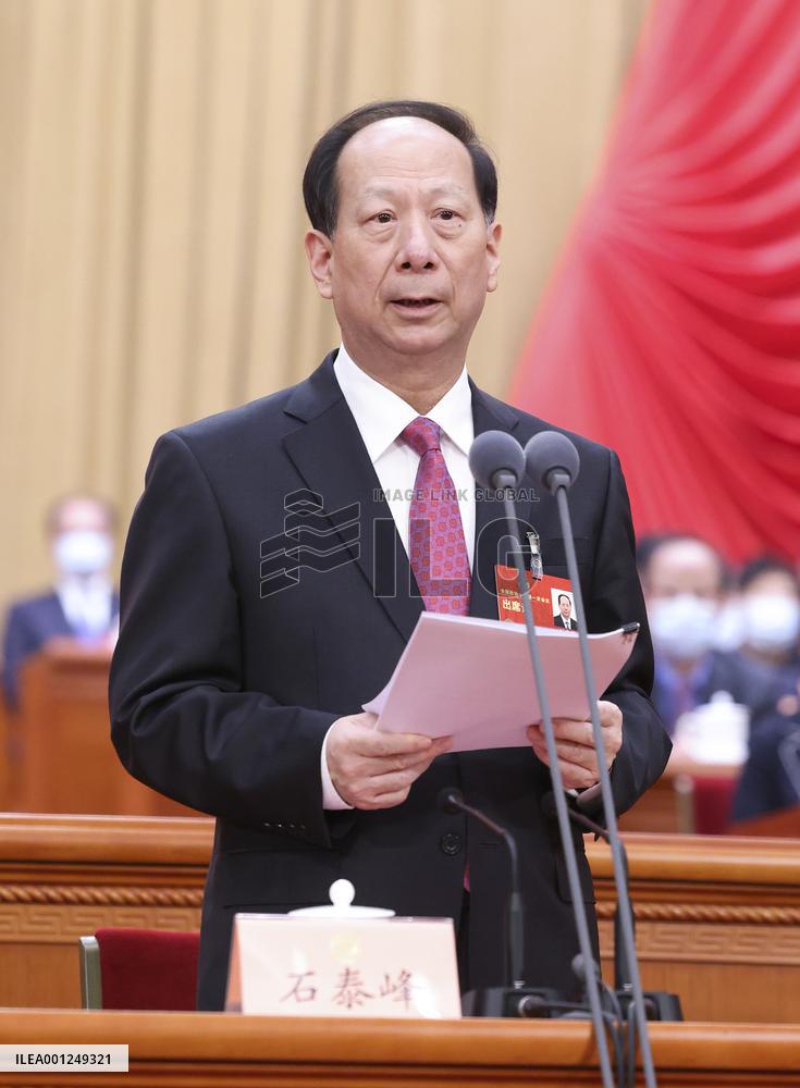 (TWO SESSIONS)CHINA-BEIJING-CPPCC-ANNUAL SESSION-THIRD PLENARY MEETING (CN)