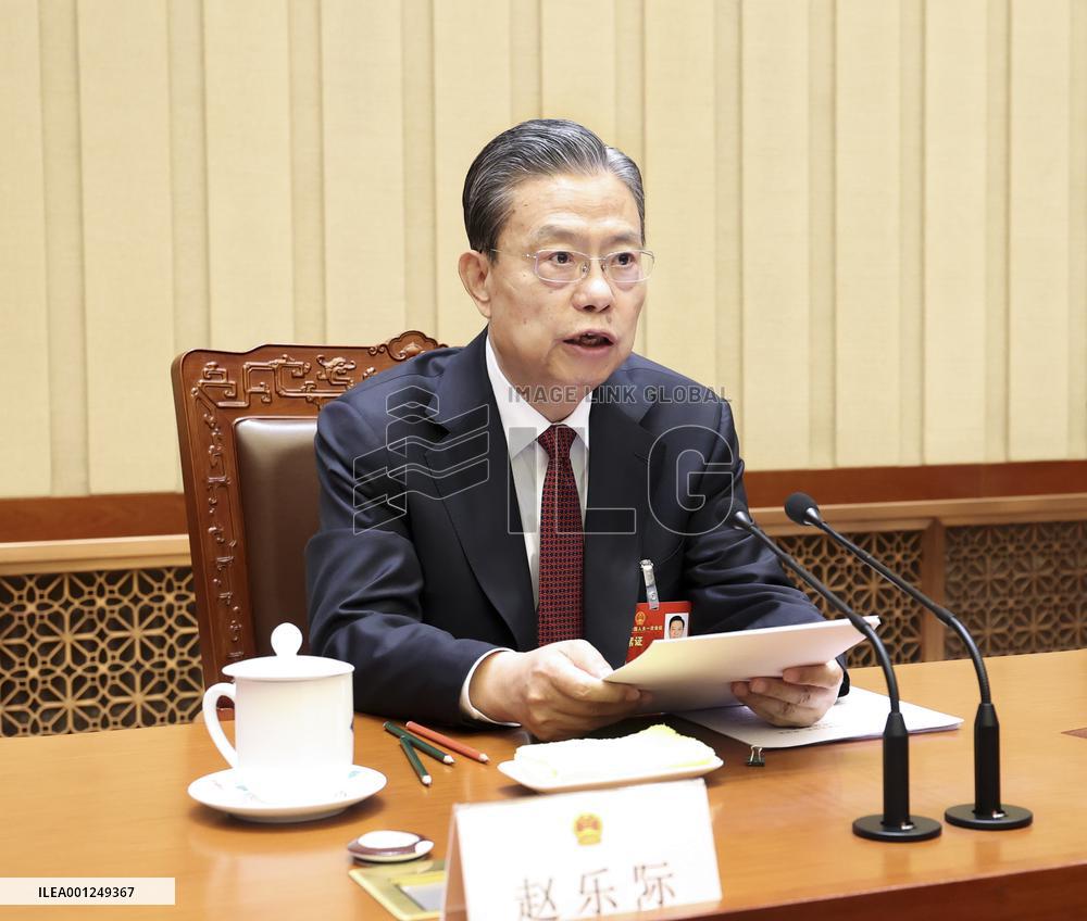 (TWO SESSIONS)CHINA-BEIJING-NPC-PRESIDIUM-MEETING (CN)