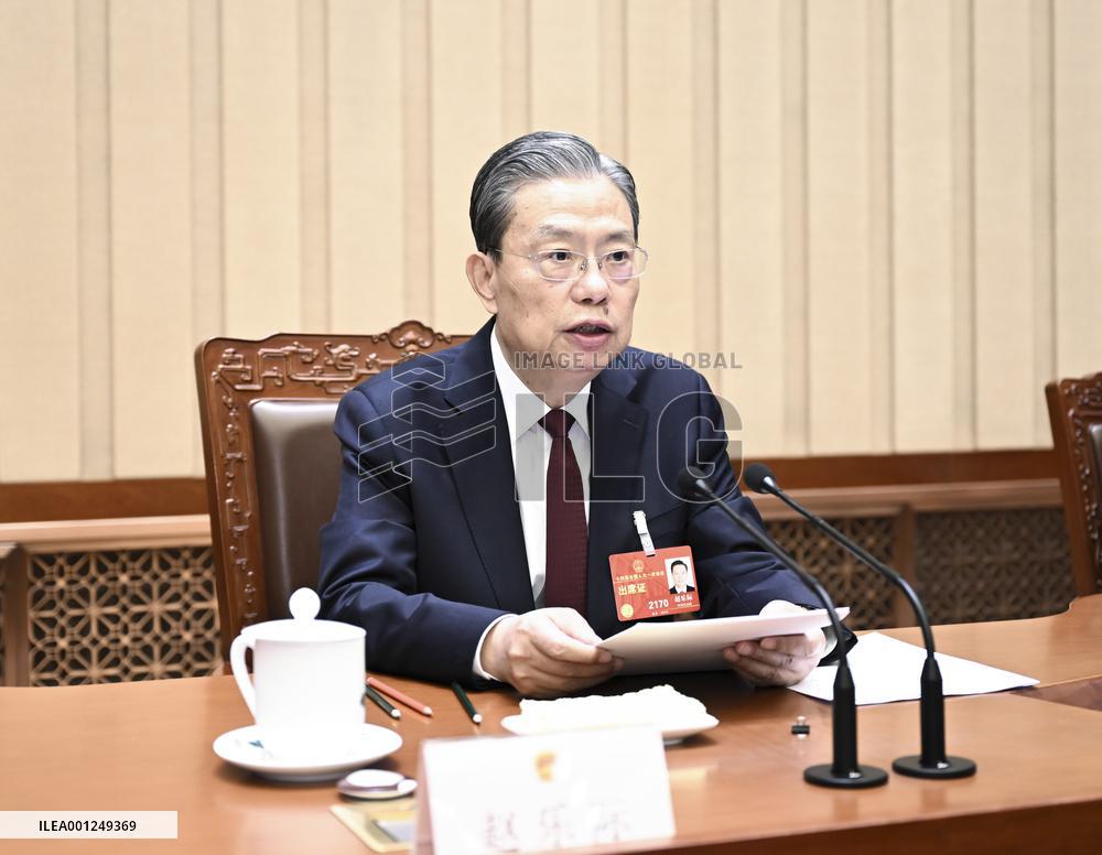 (TWO SESSIONS)CHINA-BEIJING-NPC-PRESIDIUM-MEETING (CN)