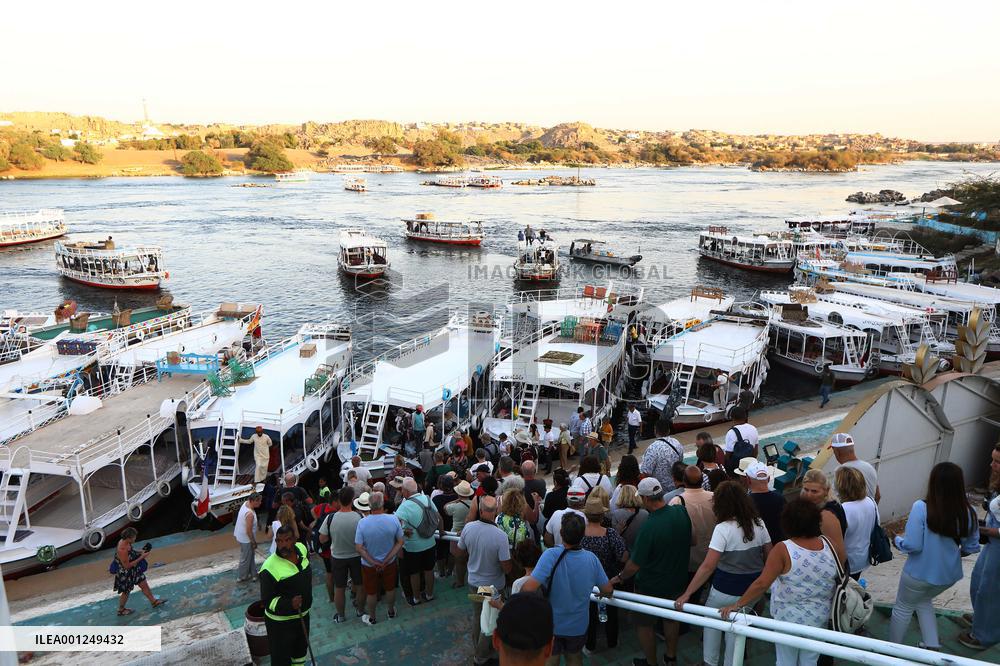 EGYPT-ASWAN-TOURISM-BOOMING