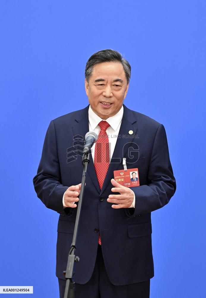 (TWO SESSIONS)CHINA-BEIJING-CPPCC-MEMBERS-INTERVIEW (CN)