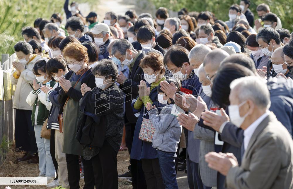 12th anniversary of Great East Japan Earthquake