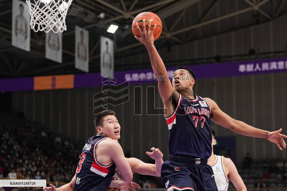 (SP)CHINA-BEIJING-BASKETBALL-CBA LEAGUE-BEIJING VS GUANGZHOU (CN)