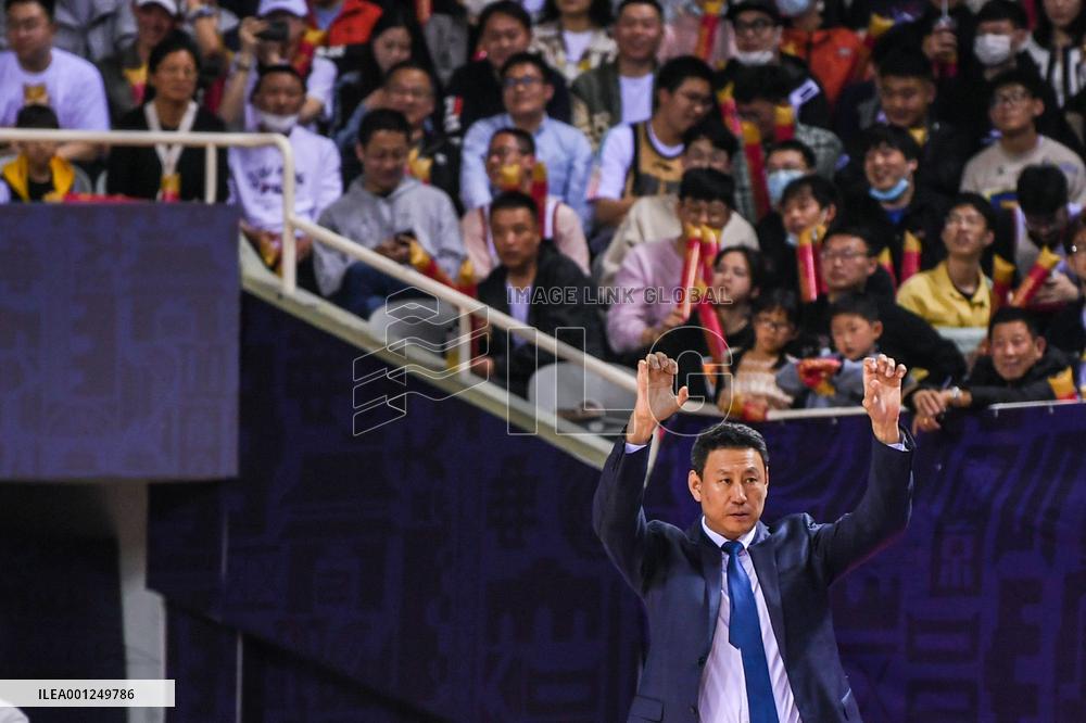 (SP)CHINA-NANJING-BASKETBALL-CBA LEAGUE-NANJING VS SUZHOU (CN)