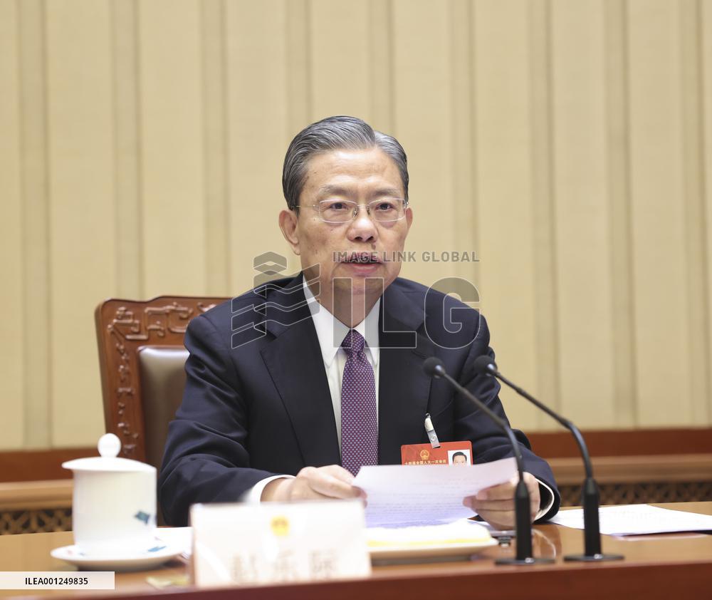 (TWO SESSIONS)CHINA-BEIJING-NPC-PRESIDIUM-MEETING (CN)