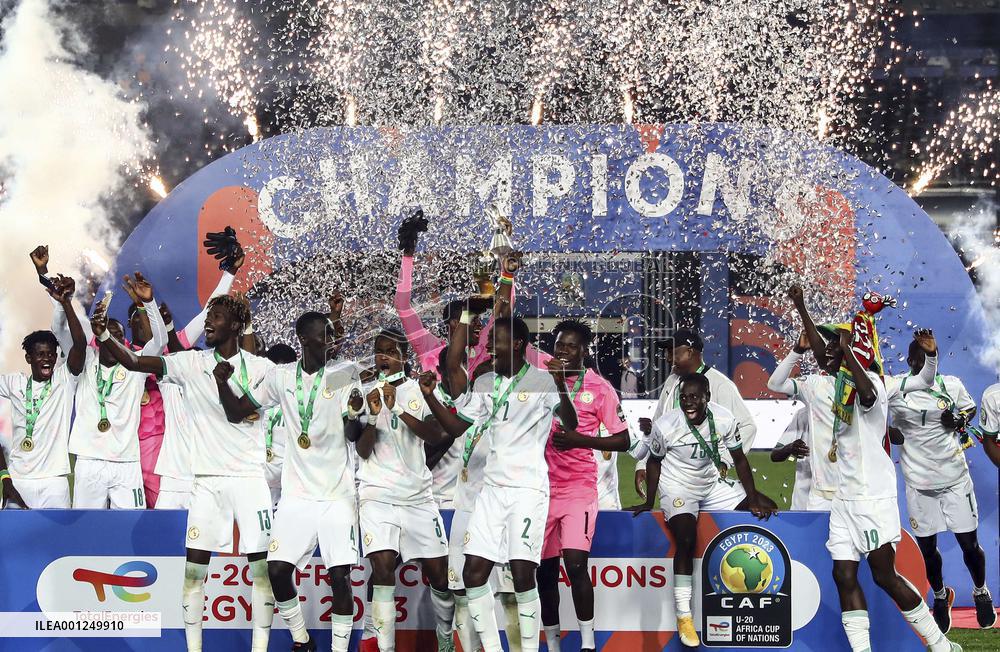 (SP)EGYPT-CAIRO-FOOTBALL-U-20 AFRICA CUP OF NATIONS-FINAL-SENEGAL VS GAMBIA