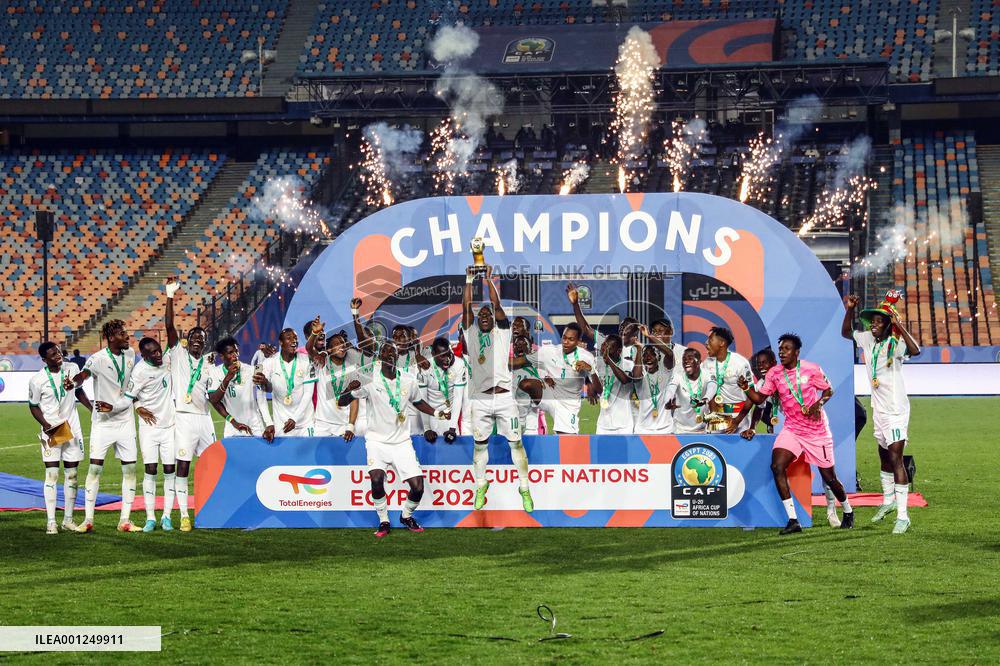 (SP)EGYPT-CAIRO-FOOTBALL-U-20 AFRICA CUP OF NATIONS-FINAL-SENEGAL VS GAMBIA