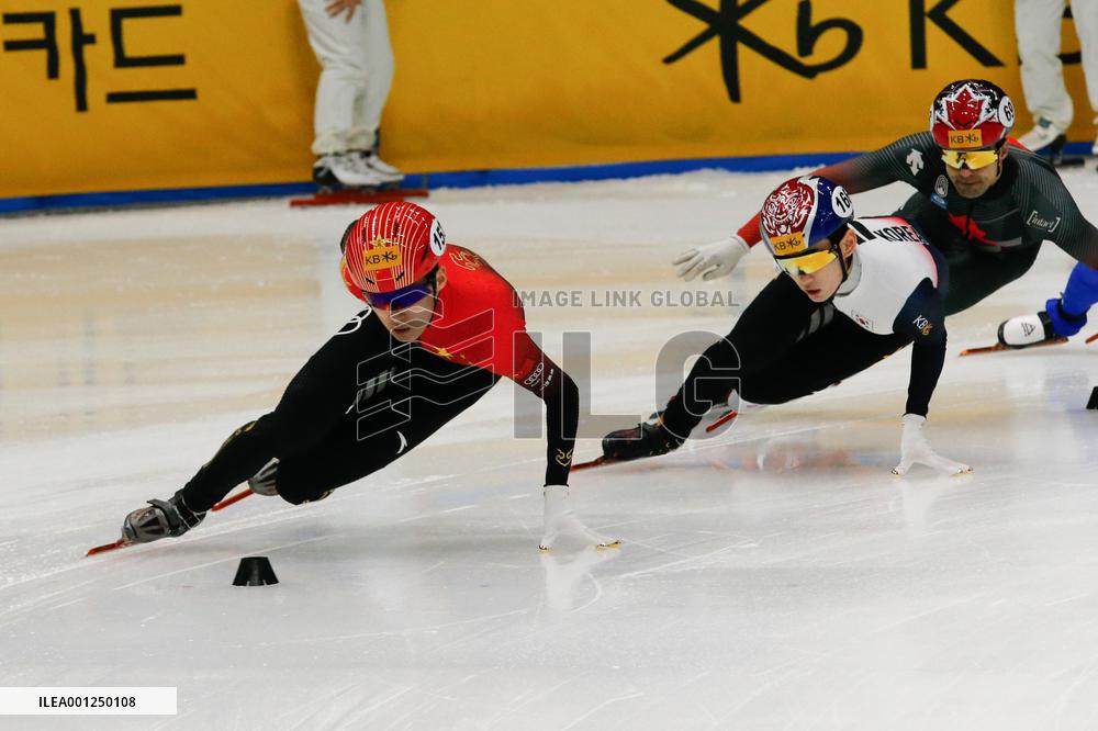 (SP)SOUTH KOREA-SEOUL-ISU-WORLD SHORT TRACK SPEED SKATING CHAMPIONSHIPS-MEN'S 5000M RELAY
