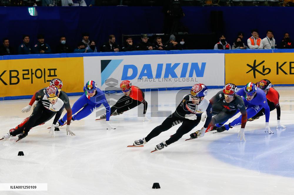 (SP)SOUTH KOREA-SEOUL-ISU-WORLD SHORT TRACK SPEED SKATING CHAMPIONSHIPS-MEN'S 5000M RELAY