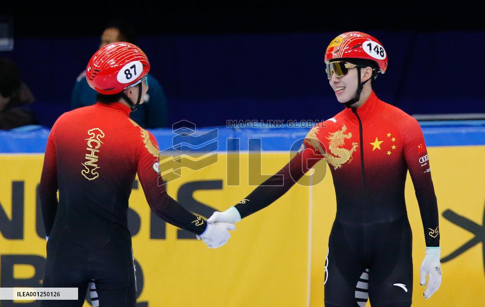 (SP)SOUTH KOREA-SEOUL-ISU-WORLD SHORT TRACK SPEED SKATING CHAMPIONSHIPS-MIXED TEAM RELAY