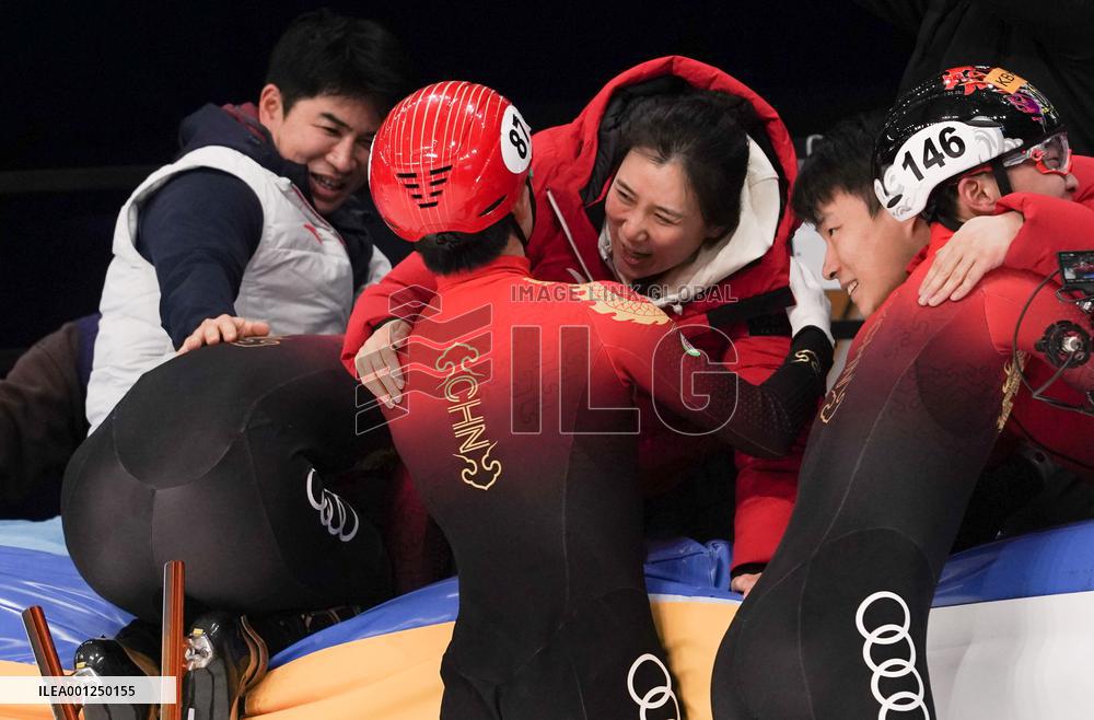 (SP)SOUTH KOREA-SEOUL-ISU-WORLD SHORT TRACK SPEED SKATING CHAMPIONSHIPS-MEN'S 5000M RELAY