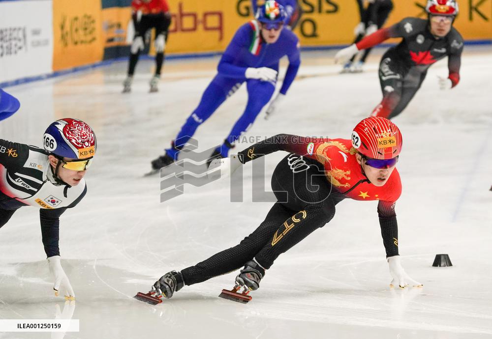 (SP)SOUTH KOREA-SEOUL-ISU-WORLD SHORT TRACK SPEED SKATING CHAMPIONSHIPS-MEN'S 5000M RELAY