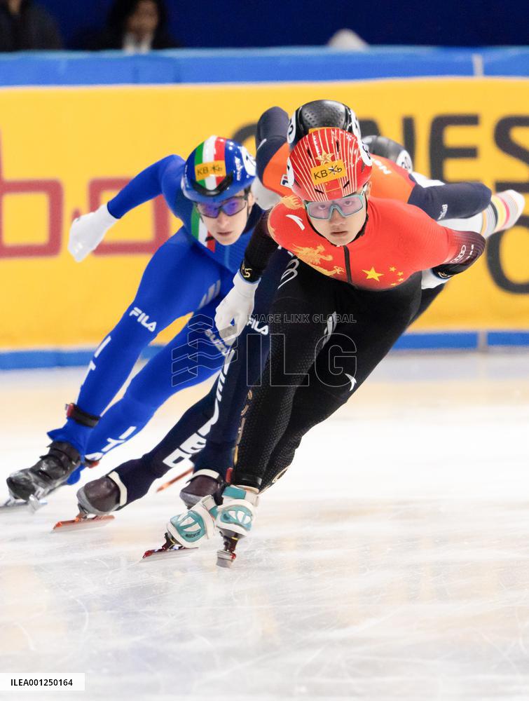 (SP)SOUTH KOREA-SEOUL-ISU-WORLD SHORT TRACK SPEED SKATING CHAMPIONSHIPS-MIXED TEAM RELAY