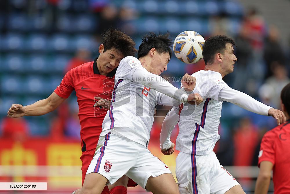 (SP)UZBEKISTAN-TASHKENT-FOOTBALL-U20 ASIAN CUP-KOR VS CHN