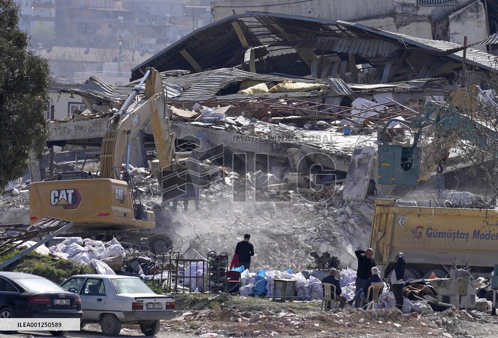 Scene in quake-hit Turkey