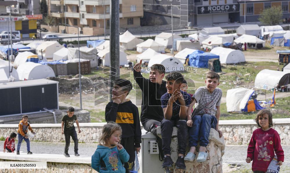 Scene in quake-hit Turkey