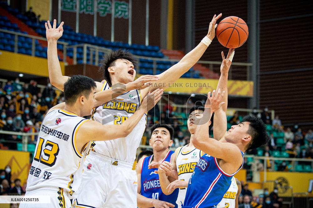 (SP)CHINA-ZHUJI-BASKETBALL-CBA LEAGUE-ZHEJIANG VS TIANJIN (CN)
