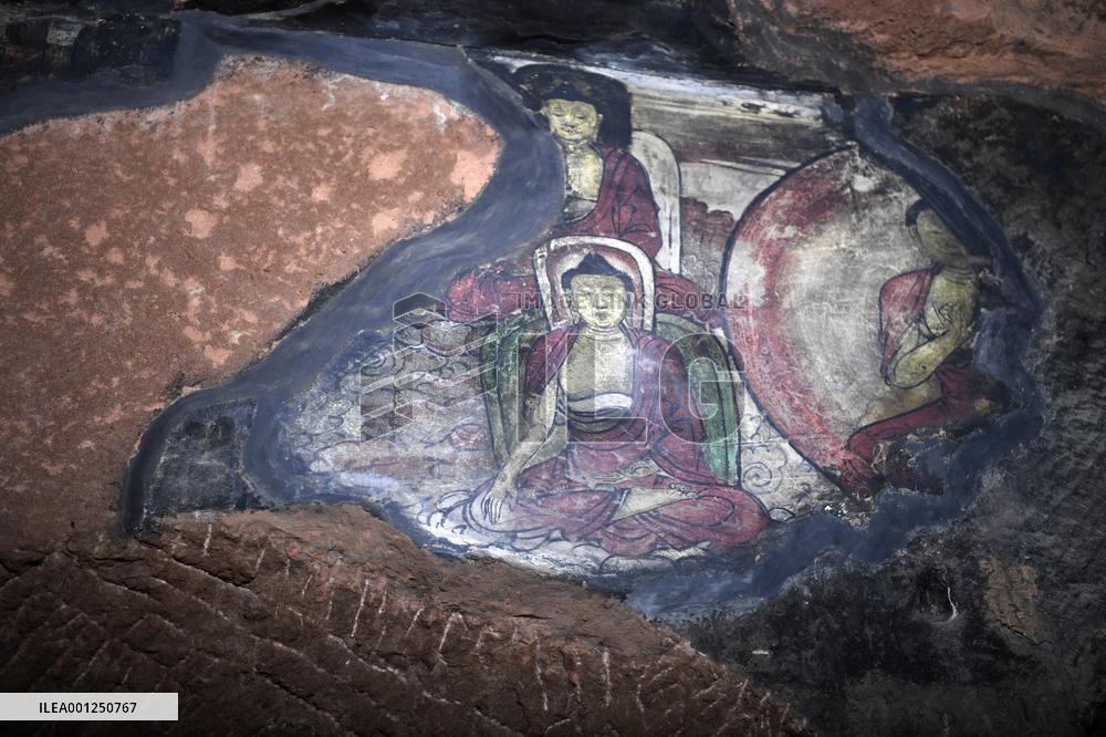 CHINA-NINGXIA-GUYUAN-XUMISHAN GROTTOES-RESTORATION (CN)