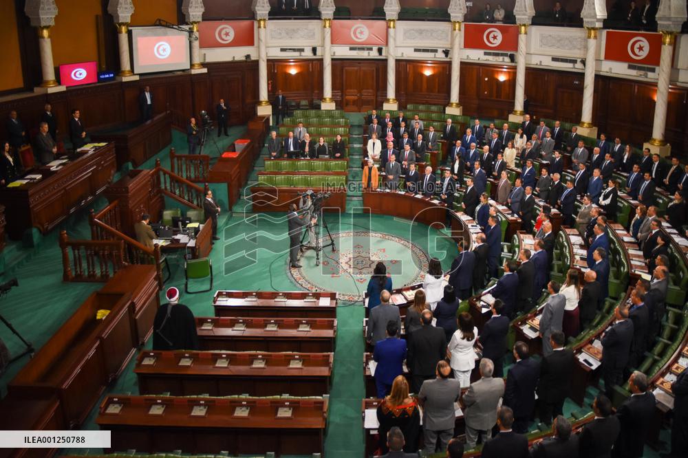 TUNISIA-TUNIS-NEW PARLIAMENT-FIRST SESSION