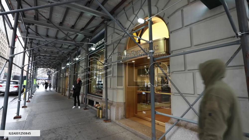 First Republic Bank shares plunge amid fear of systemic contagion after SVB's failure