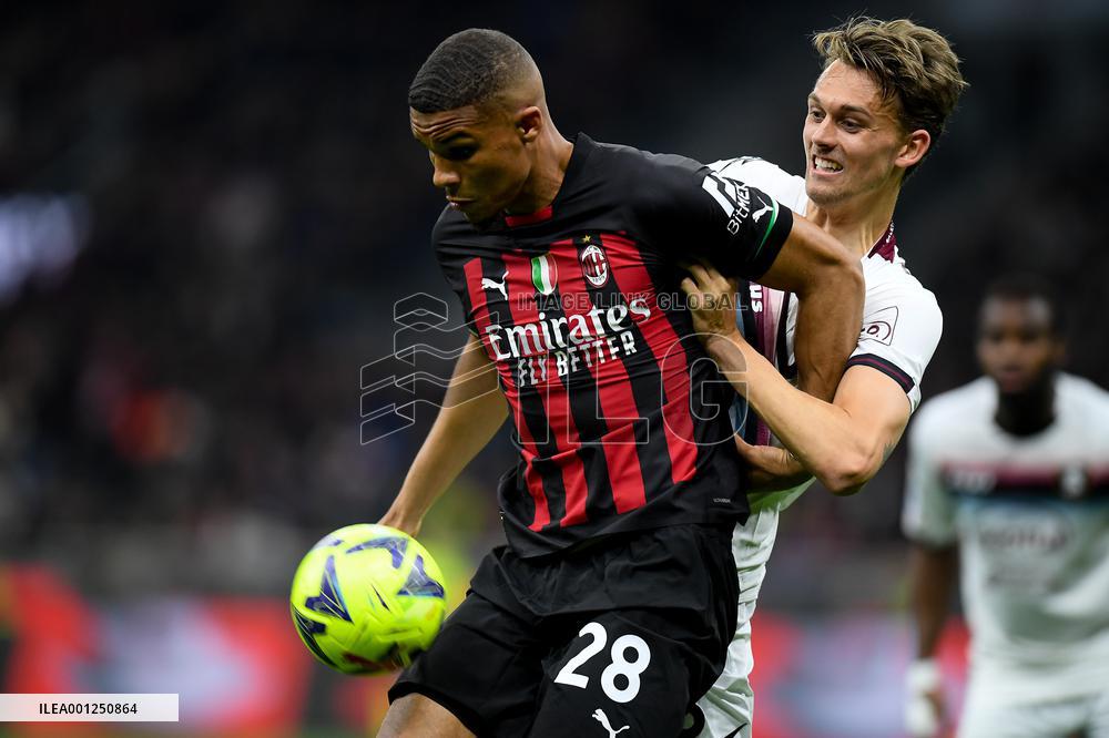(SP)ITALY-MILAN-FOOTBALL-SERIE A-AC MILAN VS SALERNITANA