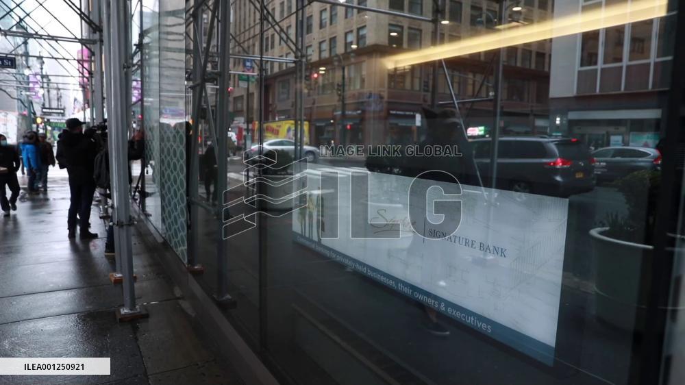U.S. regulators close New York's Signature Bank following Silicon Valley Bank collapse