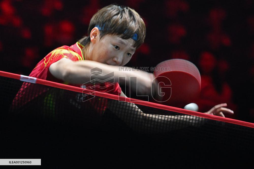 (SP)SINGAPORE-TABLE TENNIS-WTT-WOMEN'S SINGLES