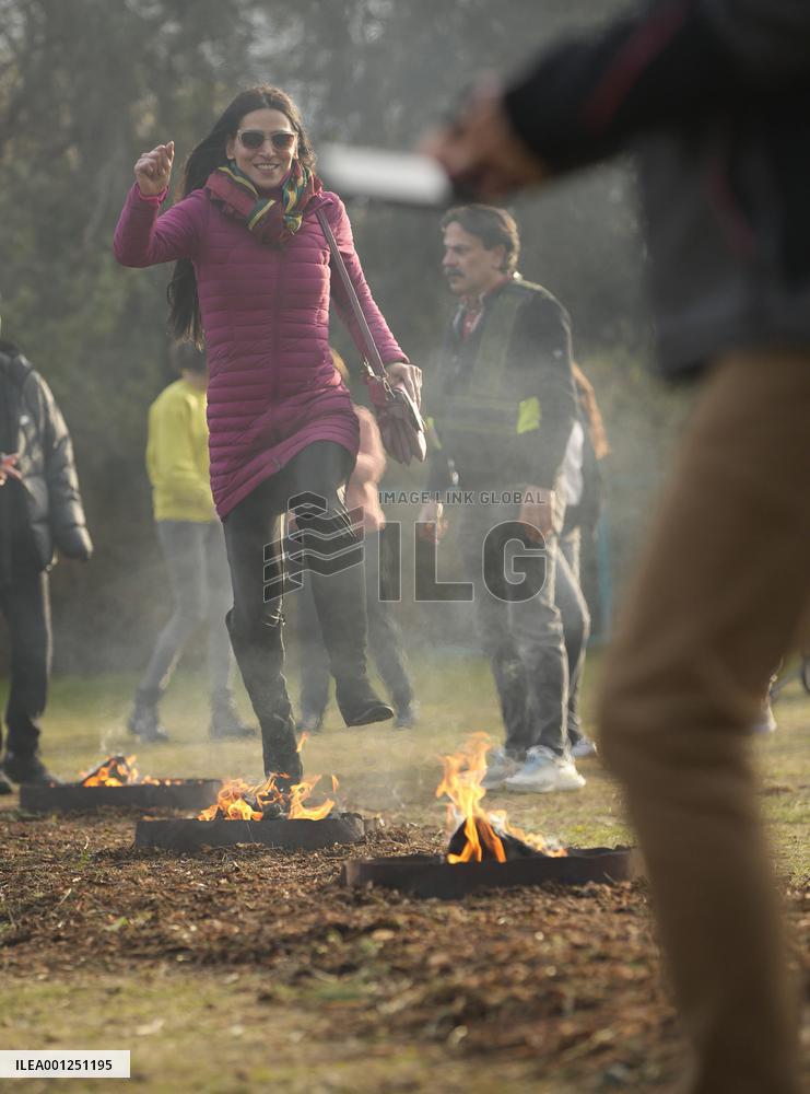 CANADA-VANCOUVER-NOWRUZ-FIRE FESTIVAL