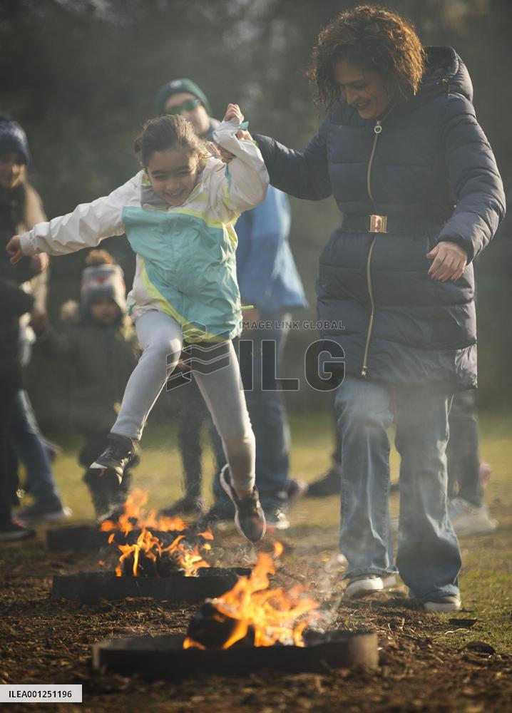 CANADA-VANCOUVER-NOWRUZ-FIRE FESTIVAL