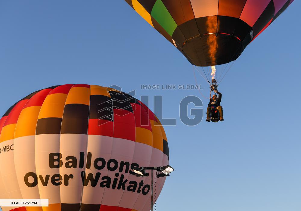 NEW ZEALAND-HAMILTON-HOT-AIR BALLOON FESTIVAL