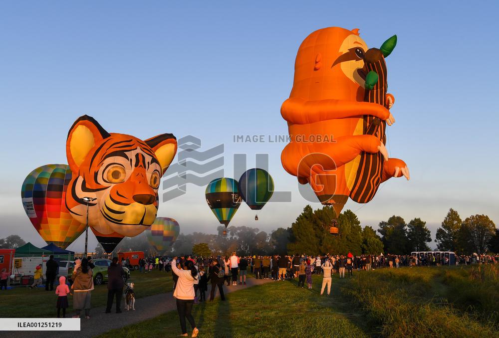 NEW ZEALAND-HAMILTON-HOT-AIR BALLOON FESTIVAL