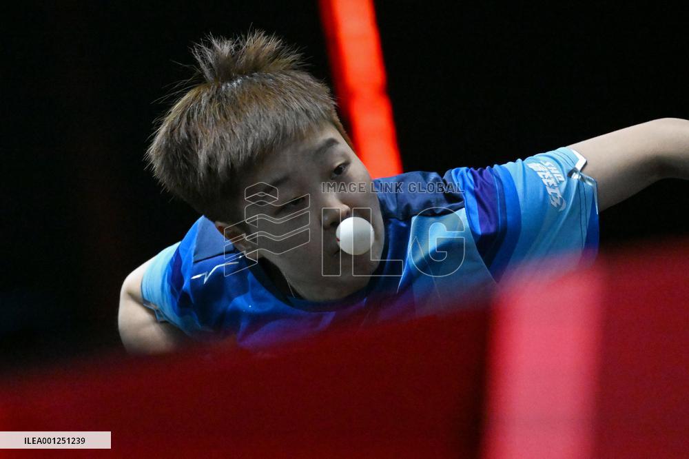 (SP)SINGAPORE-TABLE TENNIS-WTT-WOMEN'S SINGLES