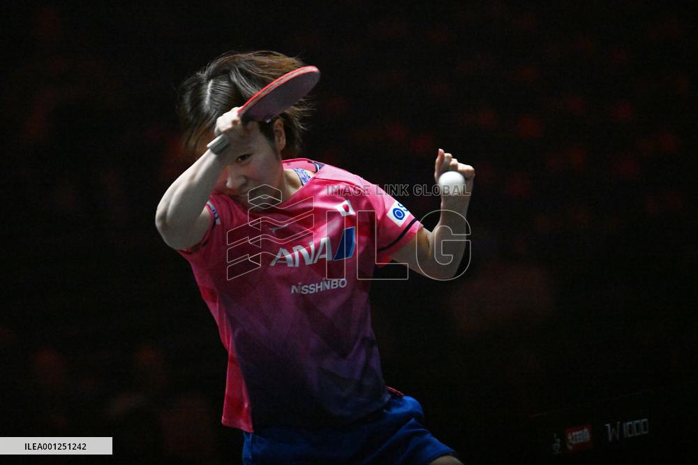 (SP)SINGAPORE-TABLE TENNIS-WTT-WOMEN'S SINGLES