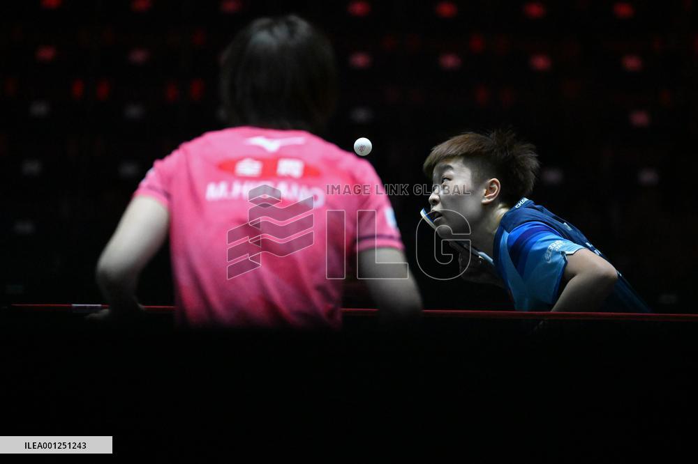 (SP)SINGAPORE-TABLE TENNIS-WTT-WOMEN'S SINGLES