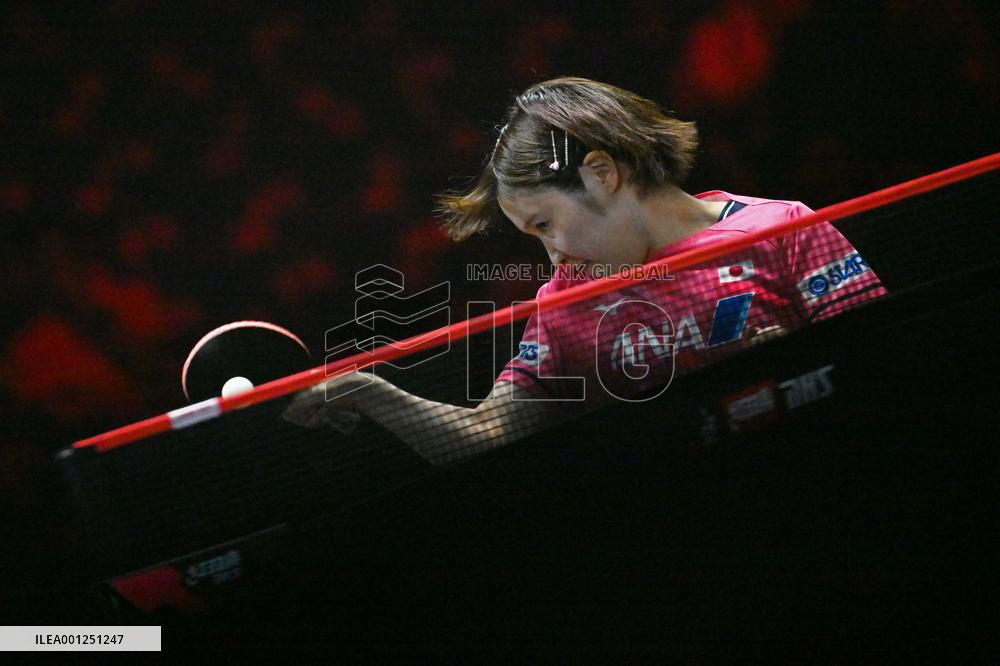 (SP)SINGAPORE-TABLE TENNIS-WTT-WOMEN'S SINGLES