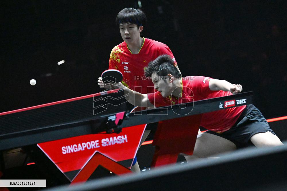 (SP)SINGAPORE-TABLE TENNIS-WTT-MEN'S DOUBLES