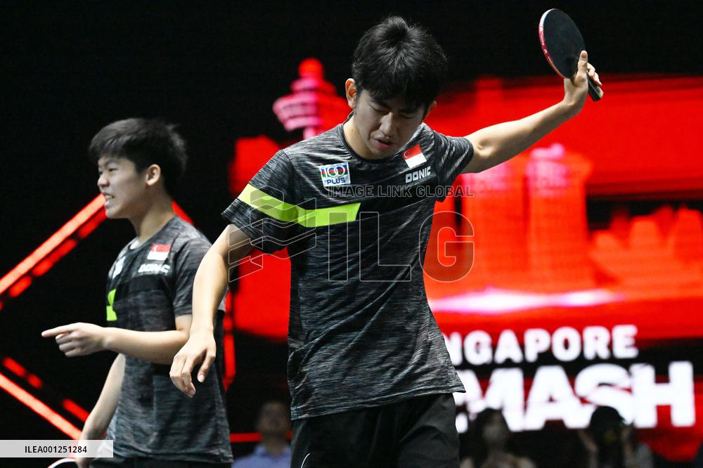 (SP)SINGAPORE-TABLE TENNIS-WTT-MEN'S DOUBLES