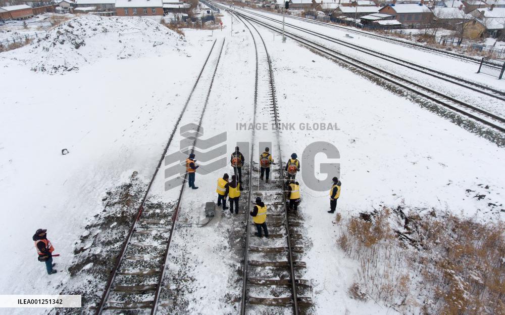 CHINA-HEILONGJIANG-SNOW-RAILWAY (CN)